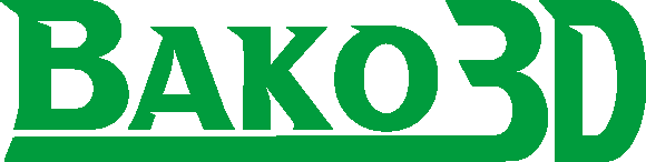 BAKO3D Logo