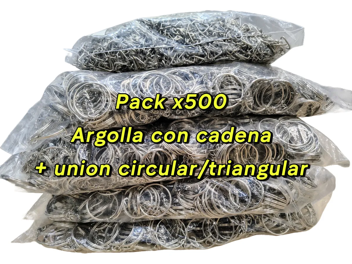 Argolla + Unión - Pack x500