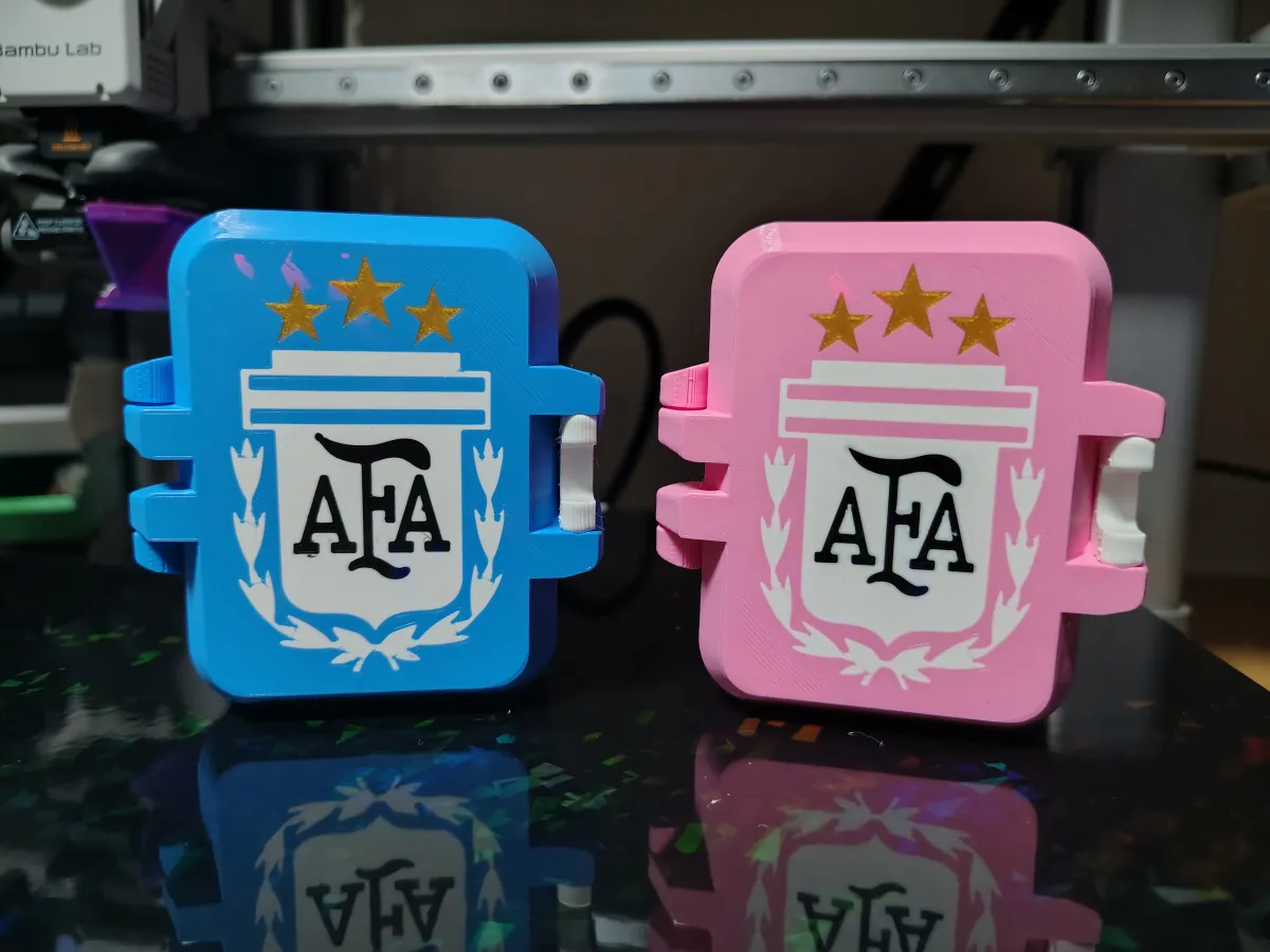 Caja para figuritas AFA 